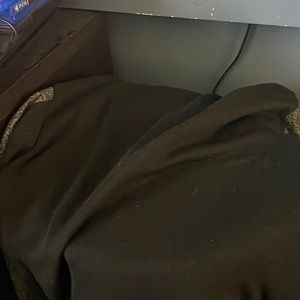 Black hoodie with zippers